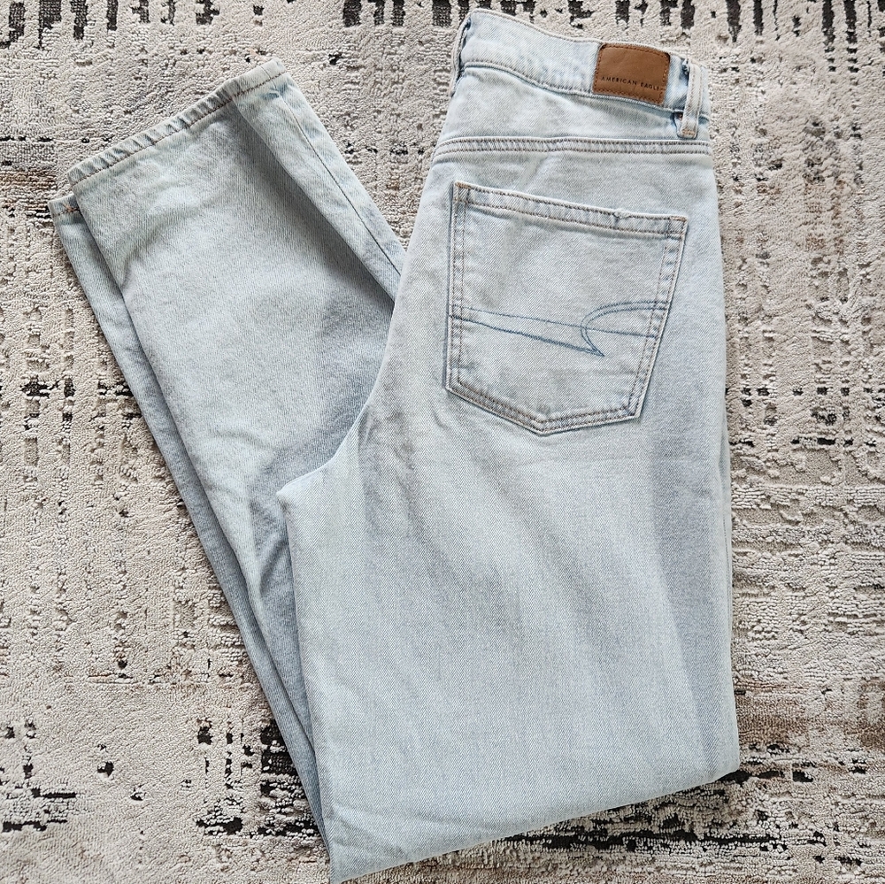 American Eagle Highest Rise Baggy Straight